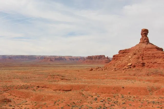 red rock formations
