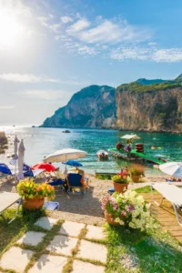 Corfu beach