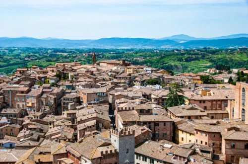 Tuscan town
