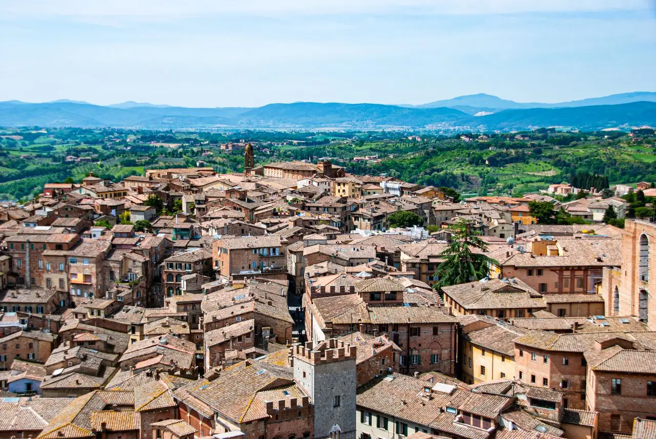 Tuscan town